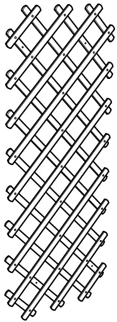 IKEA ASKHOLMEN Stained Table+2 Chairs