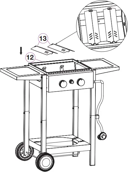 Captiva Designs E02GR010 - Assembly 9a