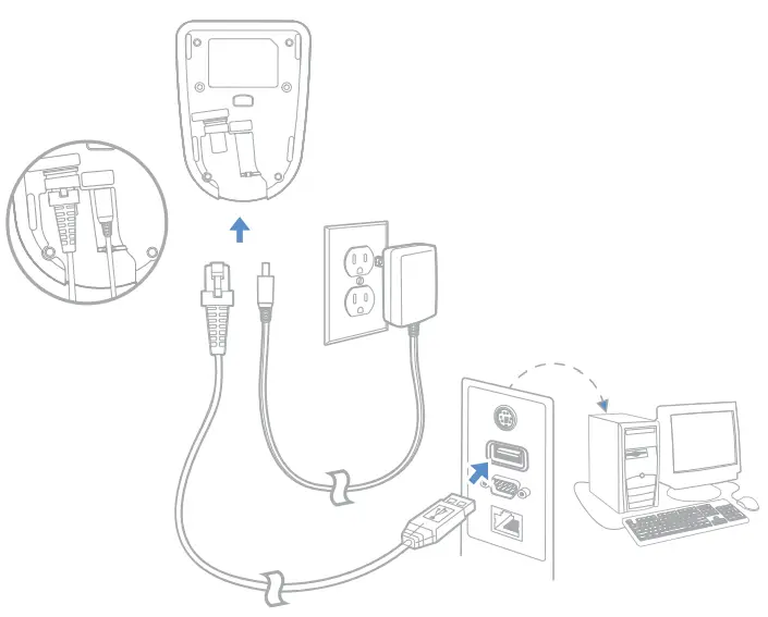 Honeywell Xenon Ultra 1962x Series Cordless Area Imaging Scanner - Universal Base
