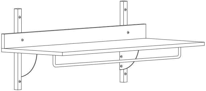 ferm LIVING Sector Rack Shelf A0