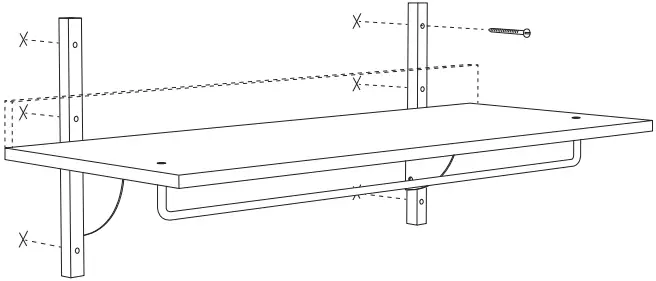 ferm LIVING Sector Rack Shelf B4