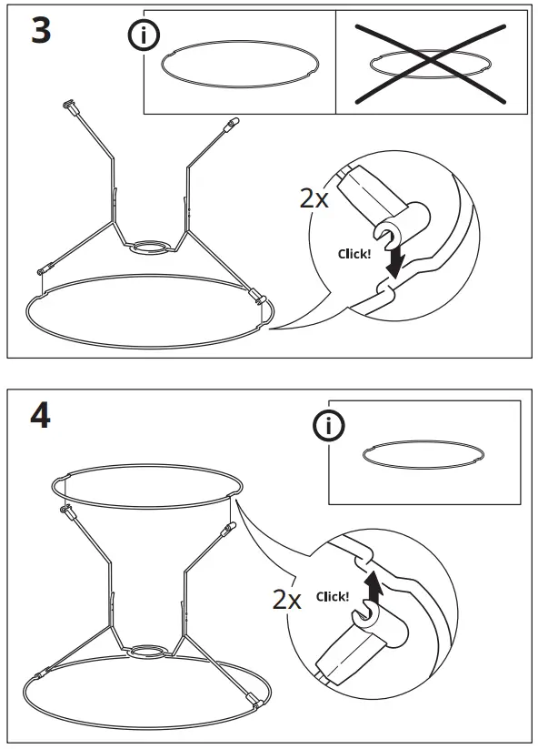 IKEA KINNAHULT Floor Lamp with LED Bulb - Fig 4