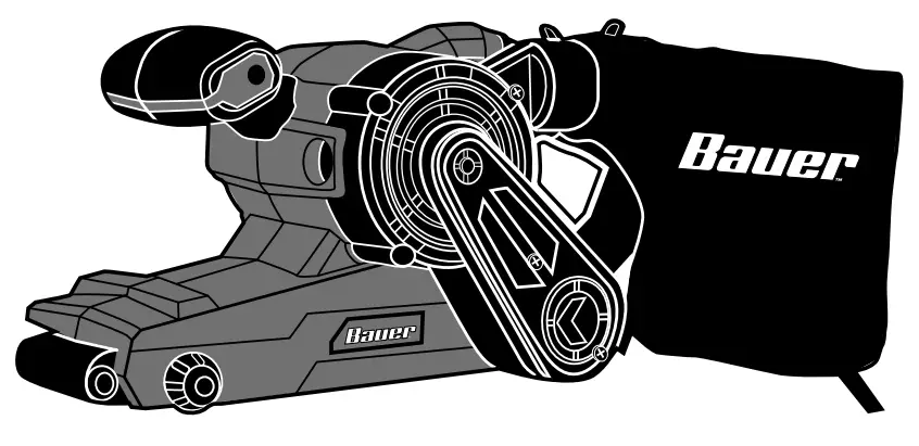Bauer-57587-Variable-Speed-Bel- Sander-fig-1