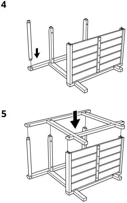 IKEA 105.084.80 HATTHOLMEN Serving Trolley Outside - Fig 3