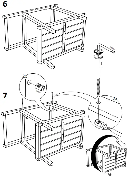 IKEA 105.084.80 HATTHOLMEN Serving Trolley Outside - Fig 4