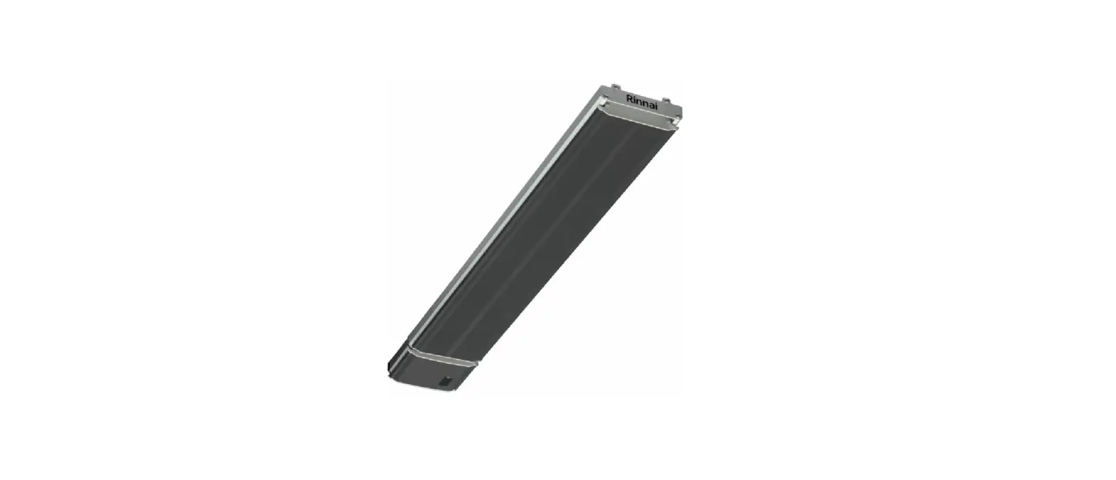 Rinnai Orh15sr Alfresco Strip Heater Instruction Manual