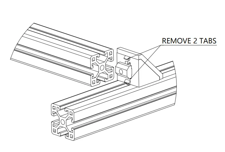 Alignment Tab Removal