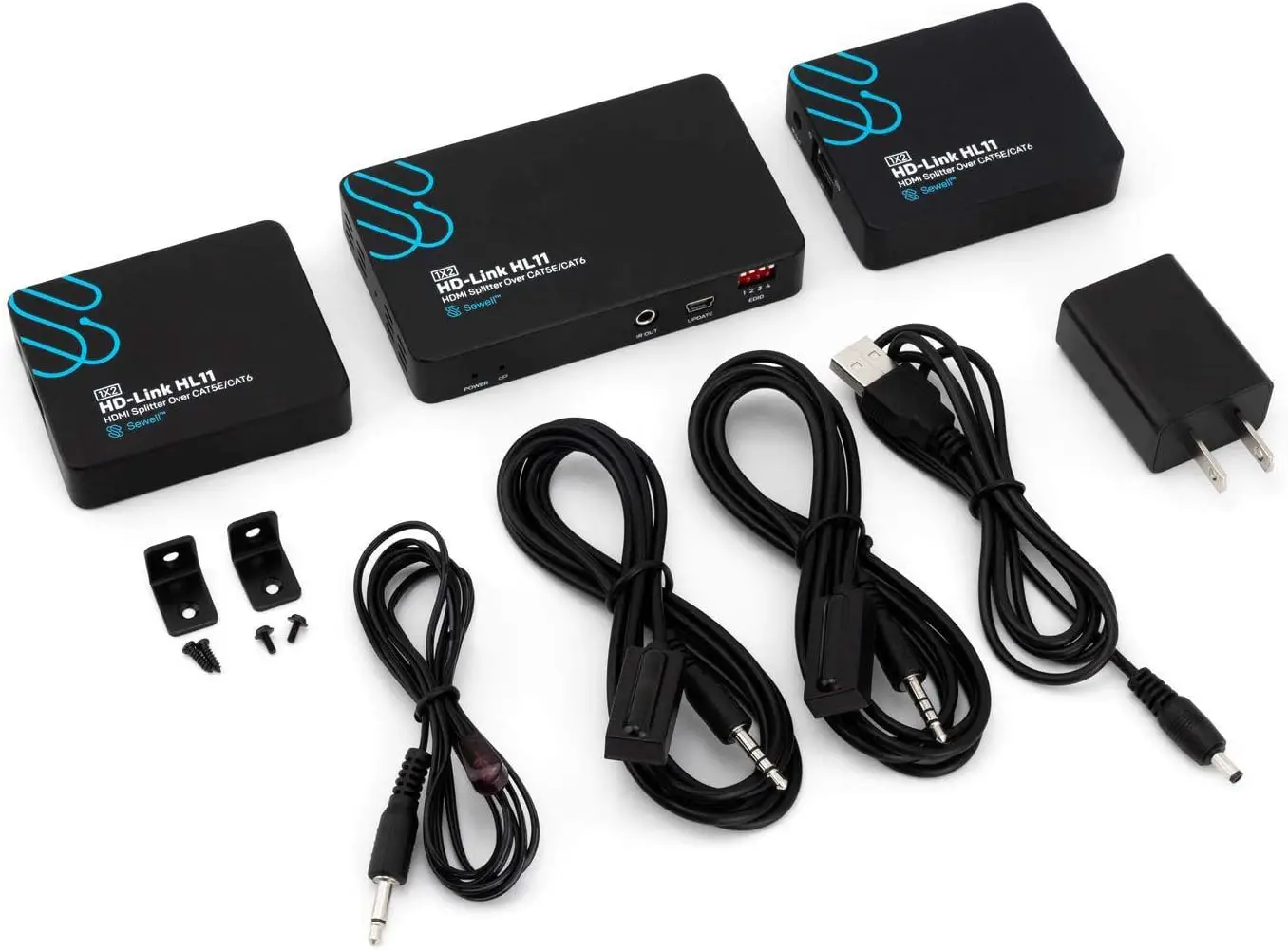 Sewell SW-32979 HDMI 1x2 Splitter and Extender-fig-1