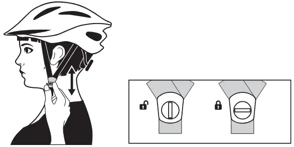 ADJUSTMENT OF THE STRAPS