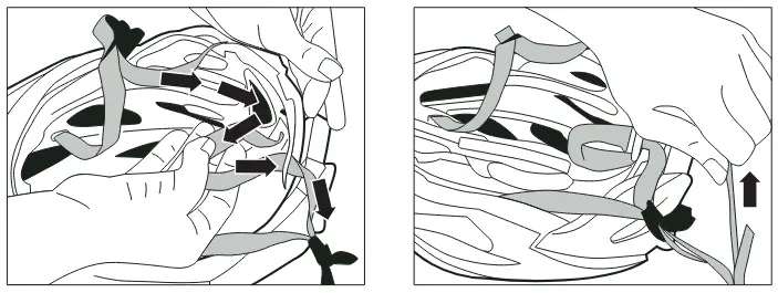 ADJUSTMENT OF THE STRAPS