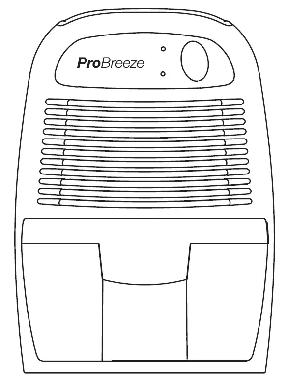 Pro Breeze PB-02 500ml Mini Dehumidifier