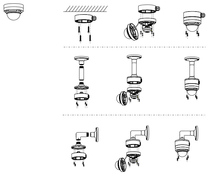 specs-technologies -CLT2J-Ceiling-Mount-with-Pendant-Cap-WMT1G-Wall-Mount-Bracket-fig-4