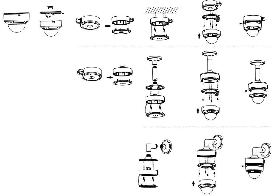 specs-technologies -CLT2J-Ceiling-Mount-with-Pendant-Cap-WMT1G-Wall-Mount-Bracket-fig-5