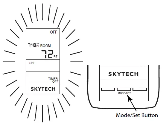 SKYTECH-5301-Timer-Thermostat-Fireplace-Remote-Control-04