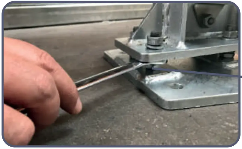 Pre-loading & Pillar Ajustment