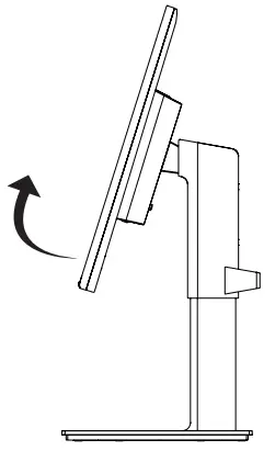 LG 27BN65YP LED LCD MONITOR - Adjust the angle