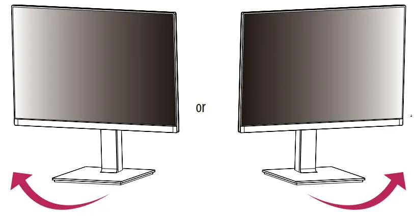 LG 27BN65YP LED LCD MONITOR - Swivel stand