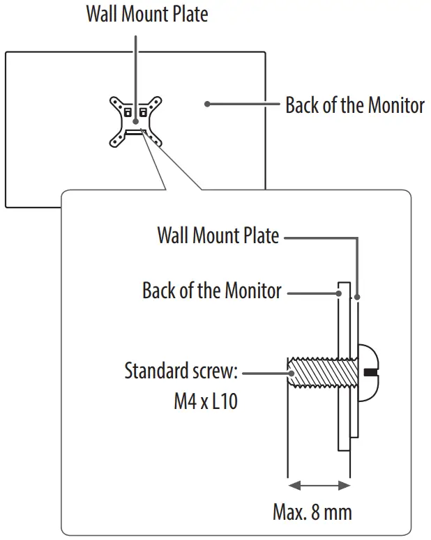 LG 27BN65YP LED LCD MONITOR - Wall Mount