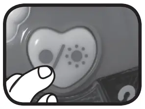 vtech 502303 Little Singing Puppy - LIGHT UP BUTTONS3