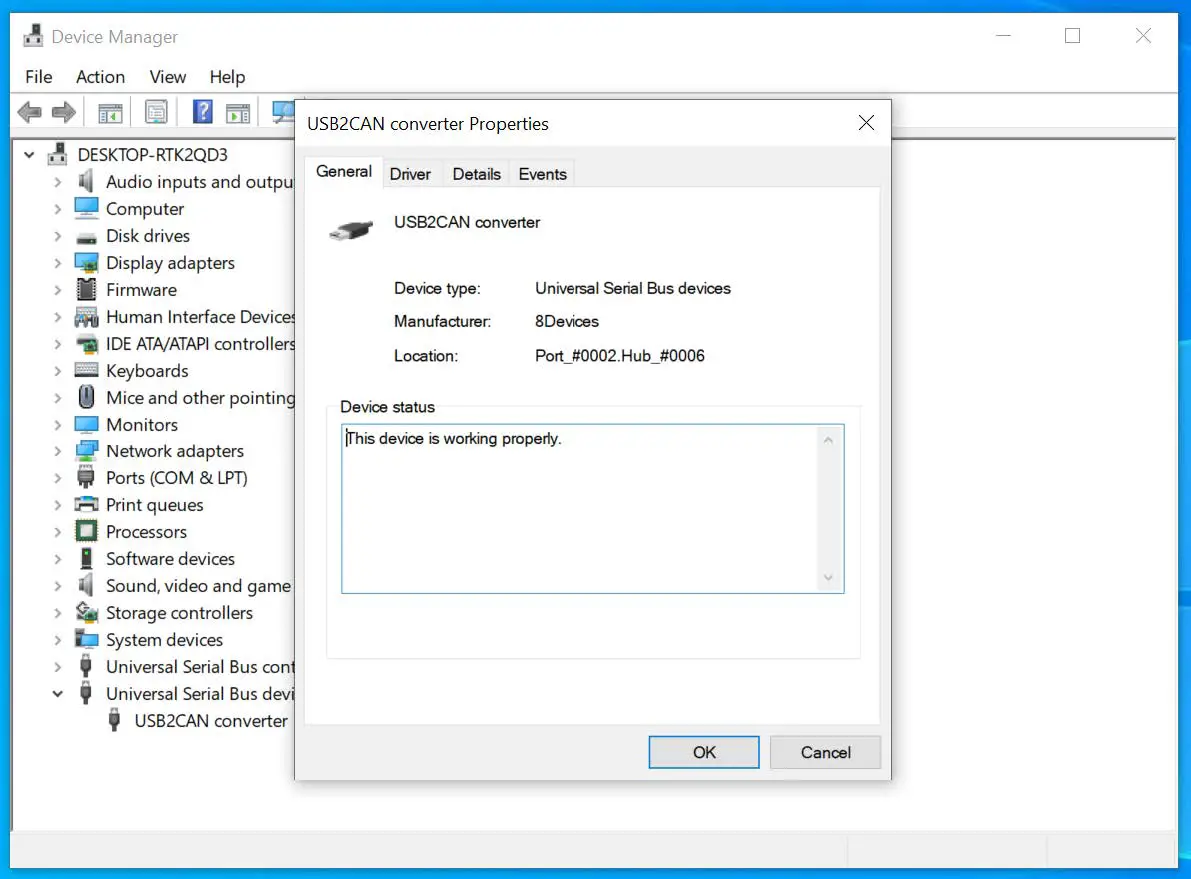 Korlan=USB2CAN-High-Quality-Isolated-USB-9