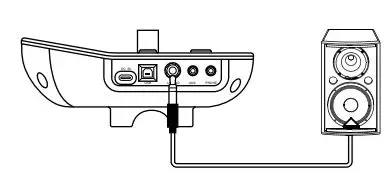 Millenium 549098 Rookie E-Drum Set User Manual - External audio devices