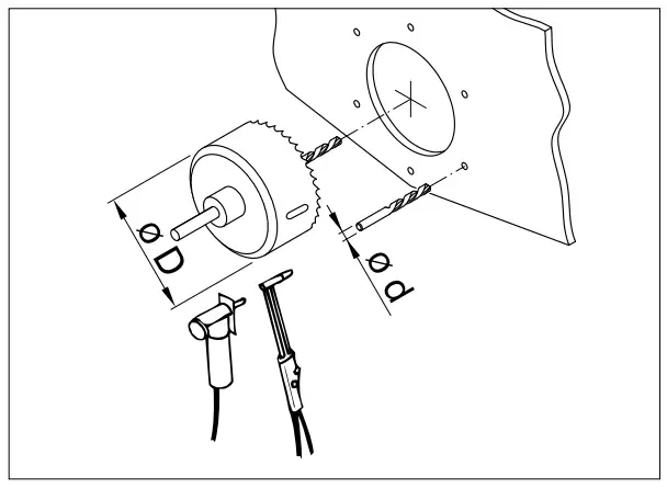 vetus GRP Stern Thruster - flange1