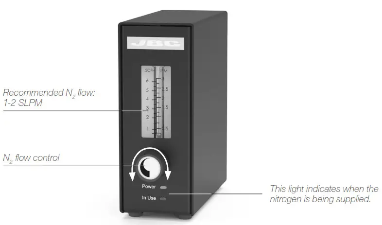 JBC Tools MNE-A Nitrogen Module Regulator - Sleep mode