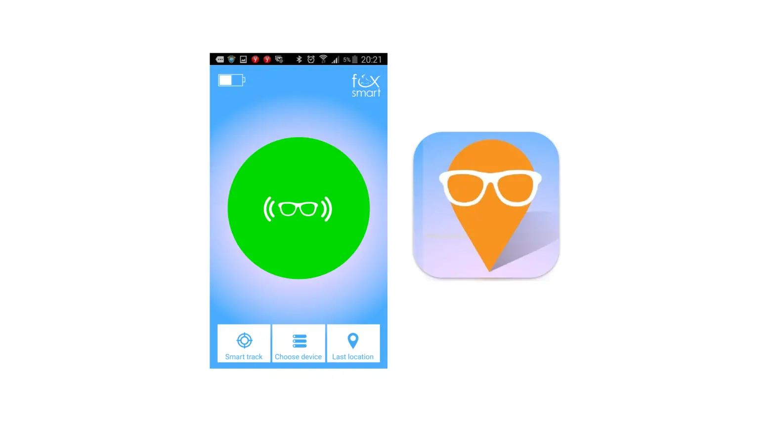 Foxsmart Best Smartphone App To Find Glasses User Manual Foxsmart Best Smartphone App To Find Glasses User Manual