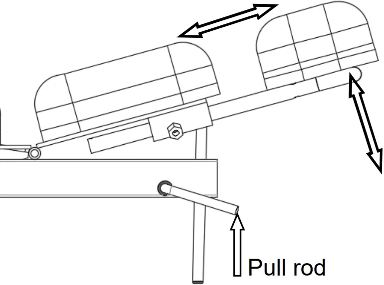 Adjustment of front bed angle