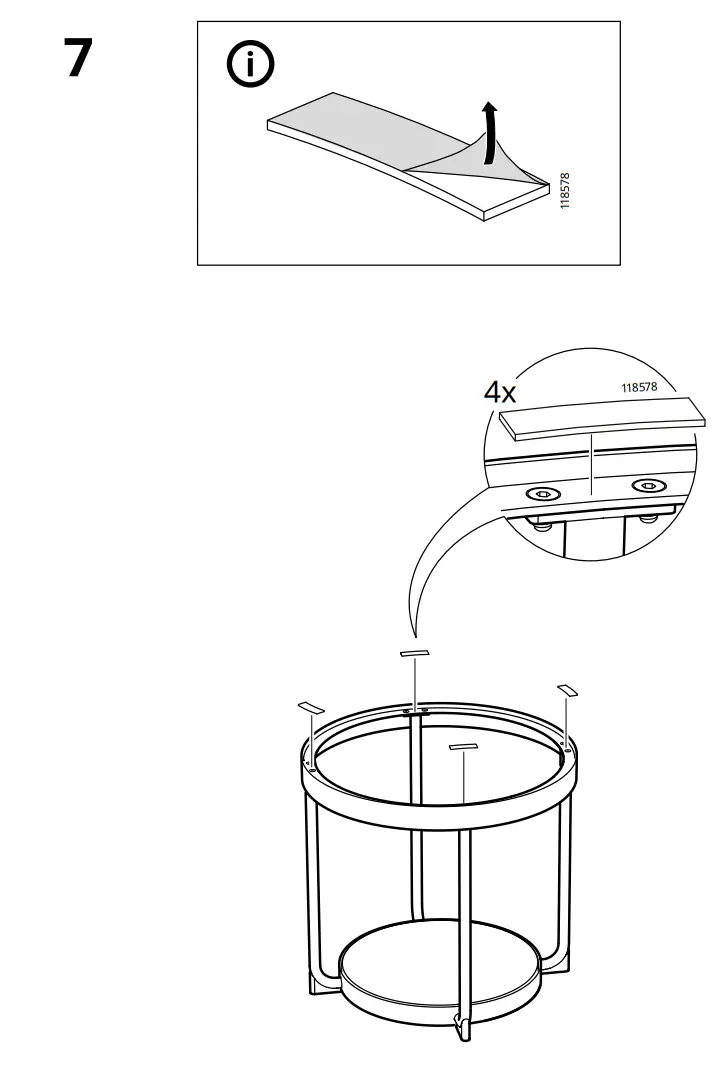 IKEA FROTORP Coffee Table - Figure 6