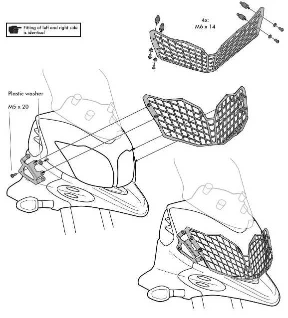 TOURATECH 09-390-5096-0 Optics Protection - Figure
