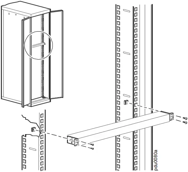 APC-AP9559-Rack-Power-Distribution-Unit-Mounting-the-PDU-Fig-3