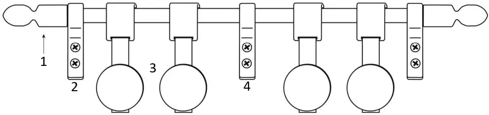 Zoroufy Grand Regency Wall Hanger A1