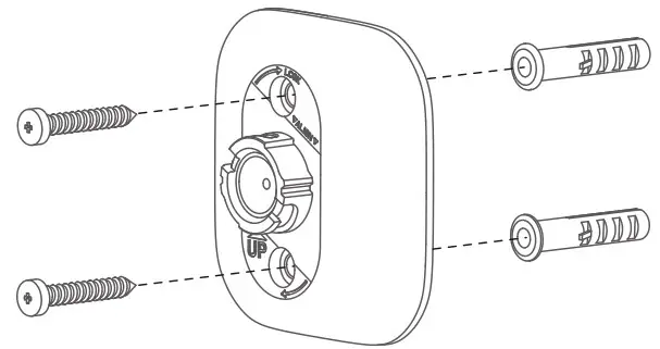 Wall mount of camera