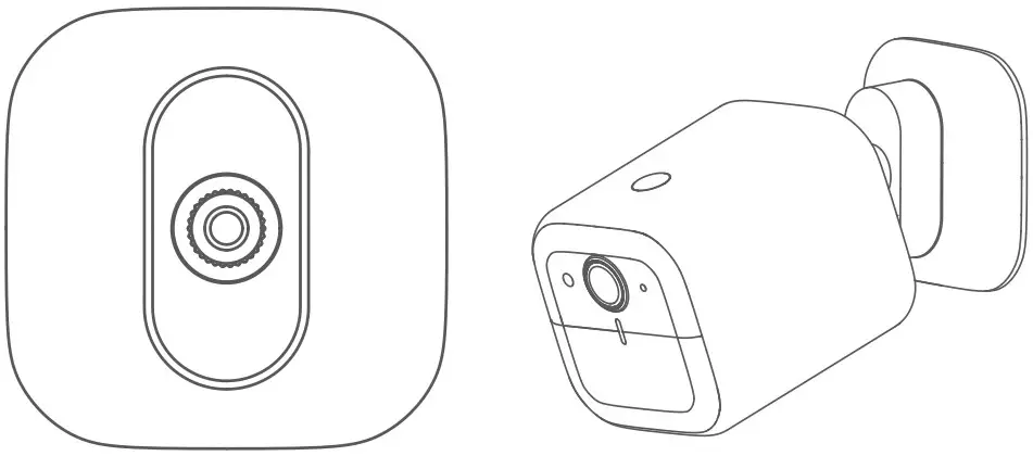 Wall mount of camera