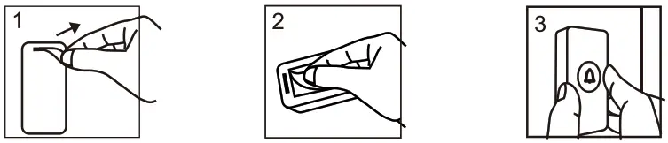 TECKNET HWD01878 Wireless Doorbell - door