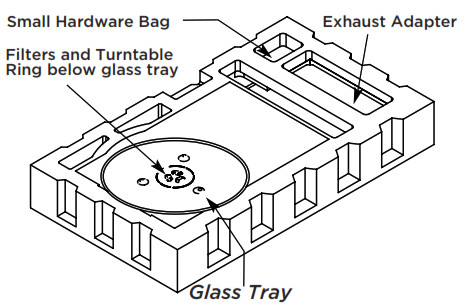 FRIGIDAIRE GMOS1964AF 1 9 Cu Ft Over The Range Microwave - Mounting Space1