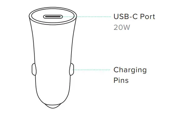 iOttie CHCRIO150 RapidVolt 20W Car Charger - product information