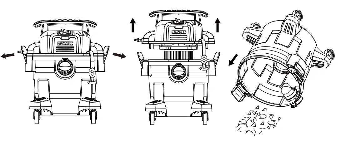 Installing The Disposable Filter Bag