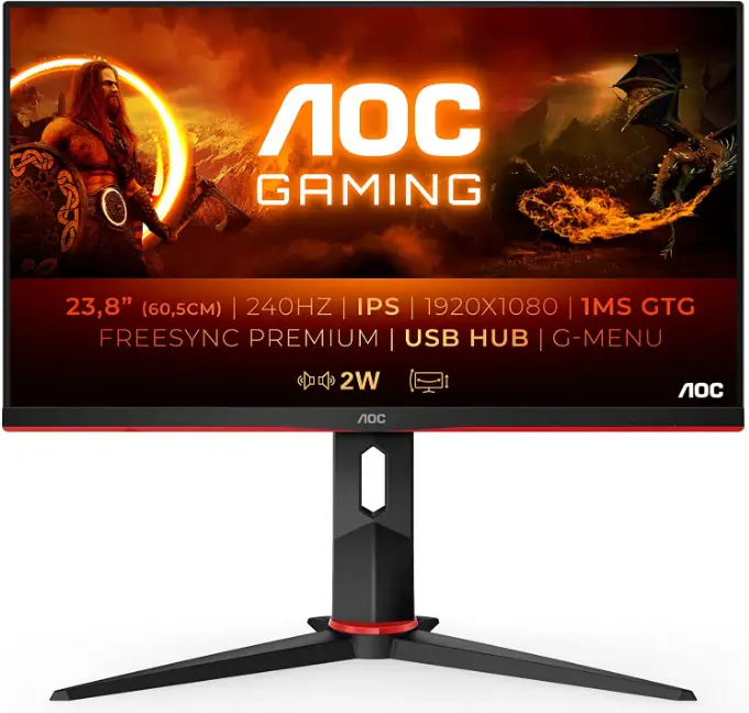 AOC G2 24G2ZU-BK FHD Gaming Monitor-fig1