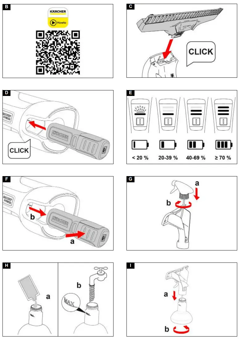 KARCHER WV 4-4 Plus Window Cleaner - fig 1