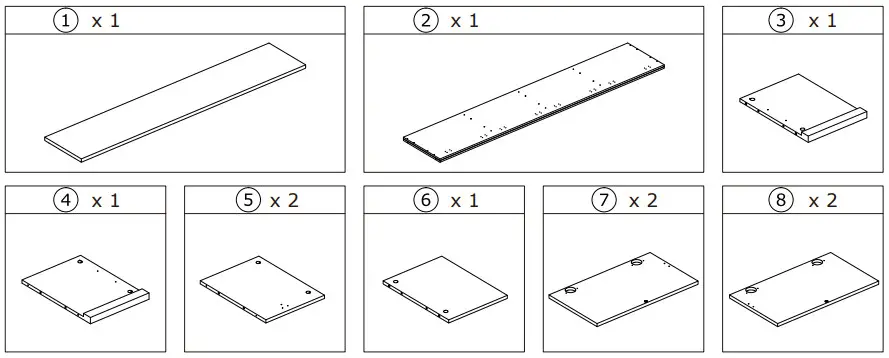FUFU GAGA LJY-KF260077-02 Modern Contemporary Gray TV Cabinet - fig 10