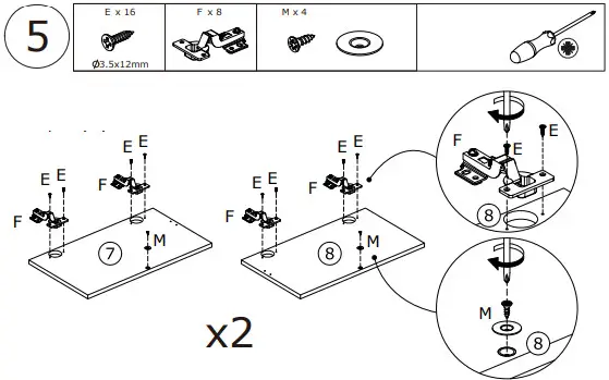 FUFU GAGA LJY-KF260077-02 Modern Contemporary Gray TV Cabinet - fig 15