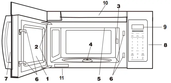 Magic-Chef-MCO170W-Over-the-Range-Microwave-fig-1