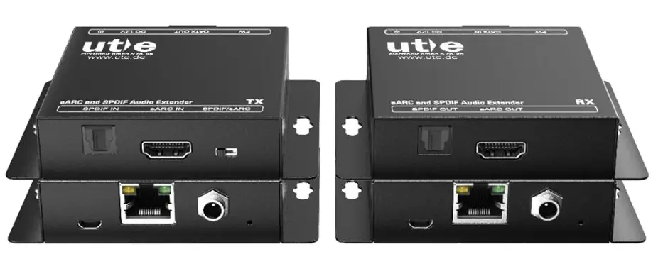 ute AU 200X eARC and SPDIF Audio Extender Set