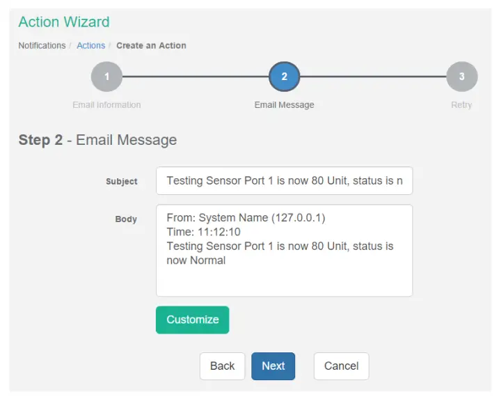 AKCP SP2 sensorProbe2 Remote Monitoring Device - SMTP