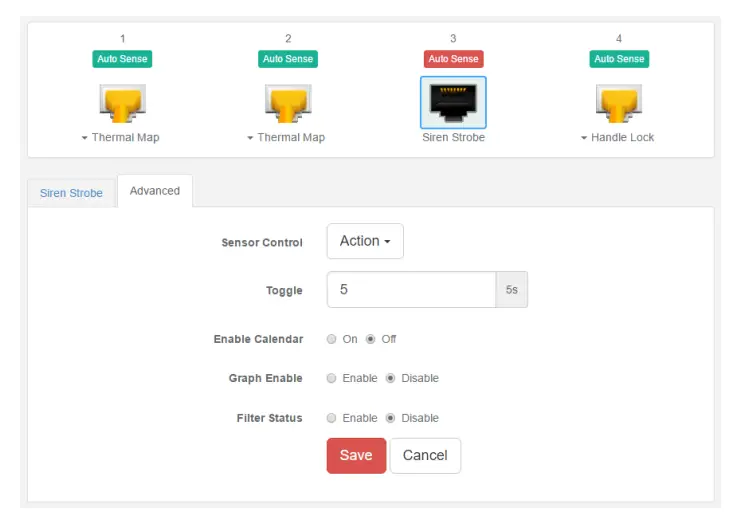 AKCP SP2 sensorProbe2 Remote Monitoring Device - Sensors 6