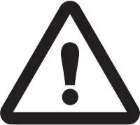 Warning icon
