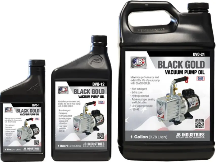 Black Gold Pump Oil