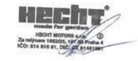 Hecht 4122 Knapsack Sprayer - Sing